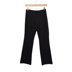 Eileen Fisher Pants Womens XS Brown Pull On Stretch Knit Straight Crepe Washable